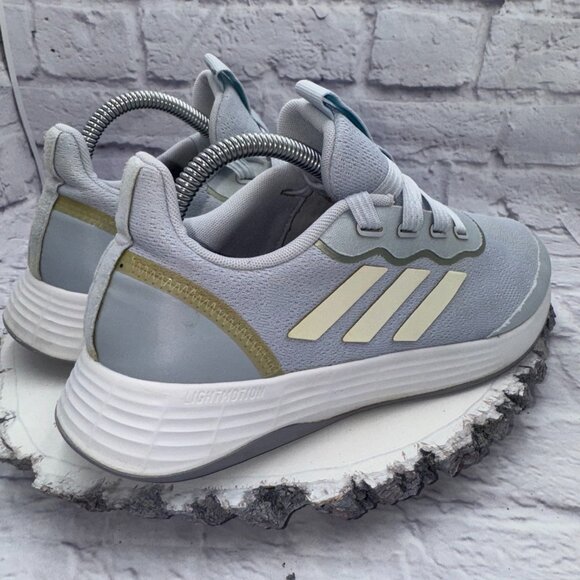 Adidas Womens Qt Racer Sport FY5673 Blue Running Shoes Sneakers Size 9.5 - Picture 9 of 13